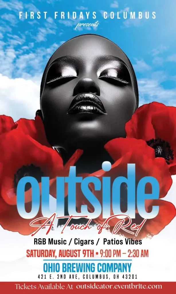 Face614 A Touch Of Red Event Flyer